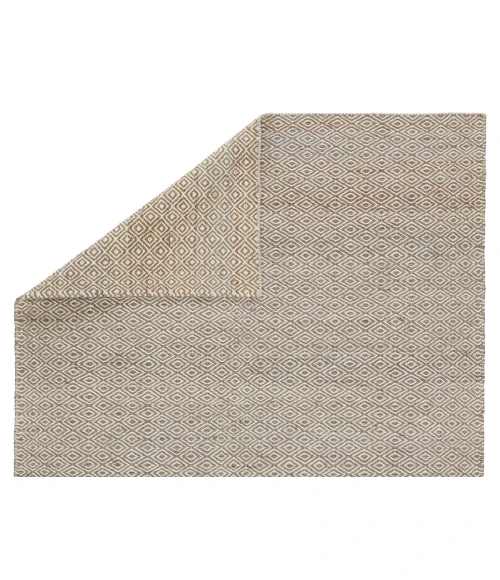Jaipur Living Wales Natural Geometric Tan/ White Area Rug (9'X12')