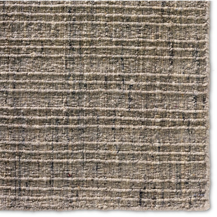 Jaipur Living Vidalia AMI01 Handwoven Striped Gray/White Runner (3'X10')