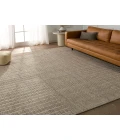 Jaipur Living Vidalia Handmade Striped Gray/ Cream Area Rug 10'X14'