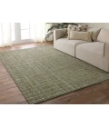 Jaipur Living Vidalia Handmade Solid Green Area Rug 6'X9'