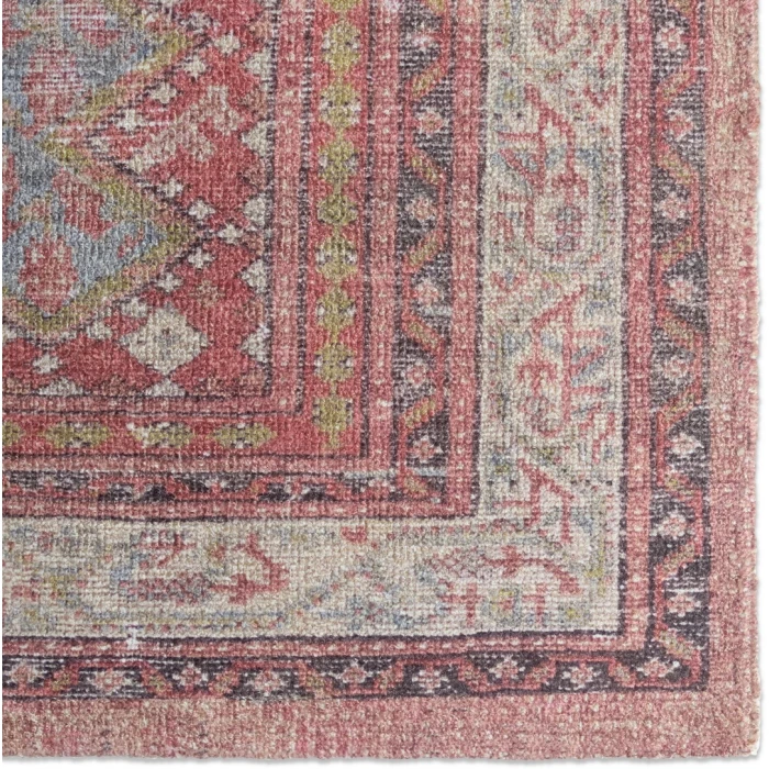 Jaipur Living House Sprucing Stellina AMT02 Traditional Red Rectangle 5'x8'