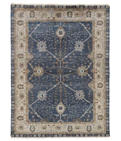 Jaipur Living Anise Dark Blue ANS02 18 in. Swatch Square Rug