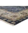 Jaipur Living Anise Dark Blue ANS02 18 in. Swatch Square Rug