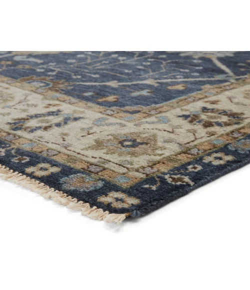 Jaipur Living Anise Dark Blue ANS02 18 in. Swatch Square Rug