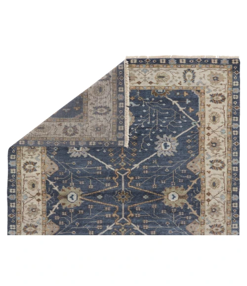 Jaipur Living Anise Dark Blue ANS02 18 in. Swatch Square Rug