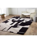 Jaipur Living Noverre Handmade Abstract Black/ Cream Area Rug 8'X10'