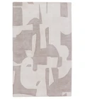 Jaipur Living Noverre Handmade Abstract Taupe/ Cream Area Rug 8'X10'