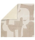 Jaipur Living Noverre Handmade Abstract Taupe/ Cream Area Rug 8'X10'