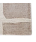 Jaipur Living Noverre Handmade Abstract Taupe/ Cream Area Rug 8'X10'