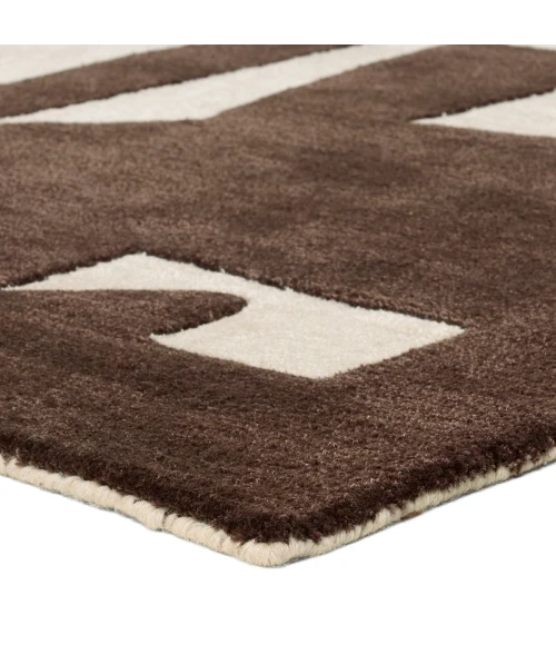 Jaipurliving Anthem Brown Ant04 8 Ft. X 10 Ft. Rect. Rug