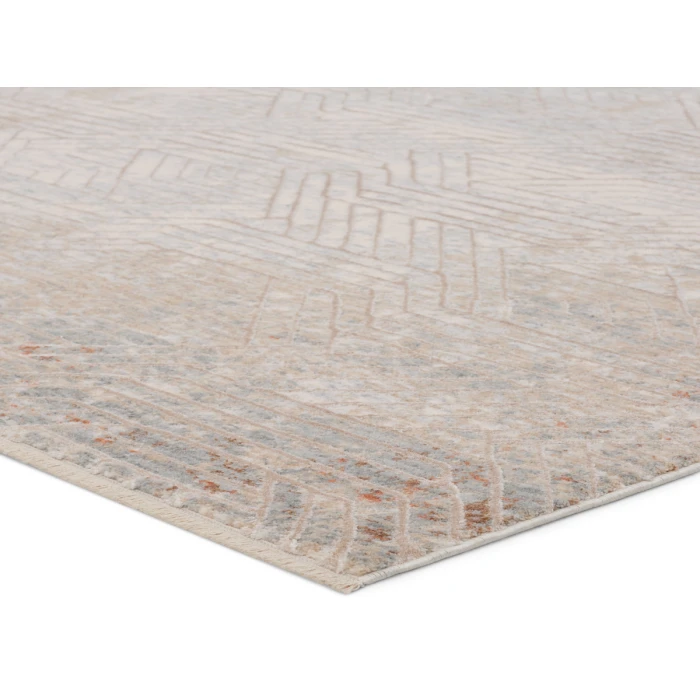 Jaipur Living Venture Geometric Tan/ Gray Runner Rug 3'X10'
