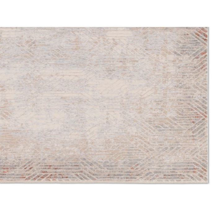 Jaipur Living Venture Geometric Tan/ Gray Runner Rug 3'X10'