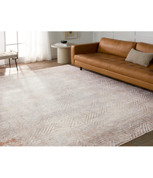 Jaipur Living Venture Geometric Tan/ Gray Area Rug 9'X13'