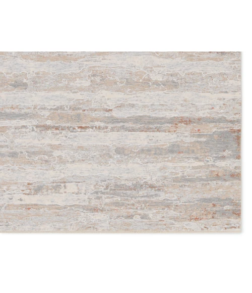 Jaipur Living Taroko Abstract Tan/ Cream Runner Rug 3'X10'