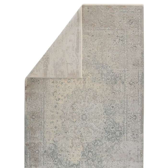 Jaipur Living Alaina Medallion Gray/ Cream Area Rug (5'X8')
