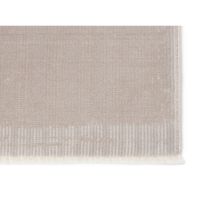 Jaipur Living Alva Solid Taupe/ Light Gray Runner Rug (2'6"X8')