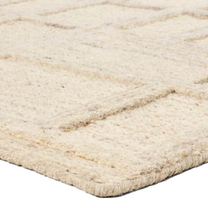 Jaipurliving Bavell Tanbeige Bav04 18 In. Swatch Square Rug