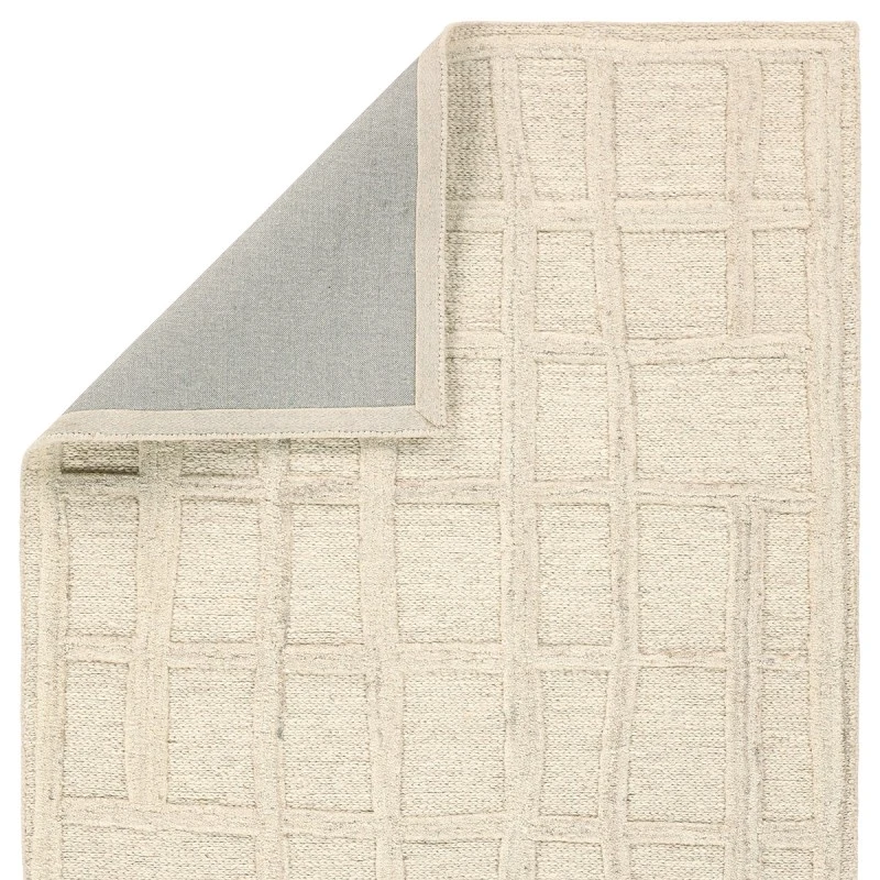 Jaipurliving Bavell Tanbeige Bav04 18 In. Swatch Square Rug