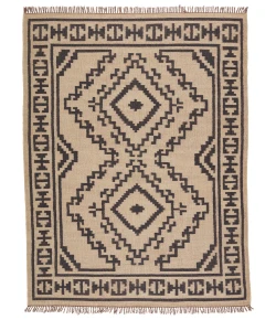 Jaipur Living Bedouin Jaima BD24 Beige/Black 8 ft. 10 in. X 11 ft. 9 in. Rectangle Rug