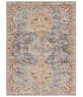 Vibe by Jaipur Living Esquire Indoor/Outdoor Medallion Blue/ Mulitcolor Area Rug 5'X8'