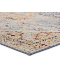 Vibe by Jaipur Living Esquire Indoor/Outdoor Medallion Blue/ Mulitcolor Area Rug 5'X8'