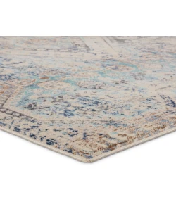 Vibe by Jaipur Living Bequest Marquess BEQ03 Blue - Gray 9 ft. X 12 ft. Rectangle Rug