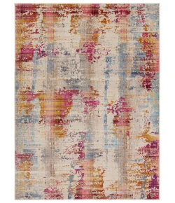Vibe by Jaipur Living Bequest Vidame BEQ05 Multicolor - Fuchsia 9 ft. X 12 ft. Rectangle Rug