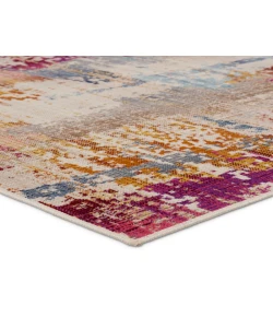 Vibe by Jaipur Living Bequest Vidame BEQ05 Multicolor - Fuchsia 9 ft. X 12 ft. Rectangle Rug