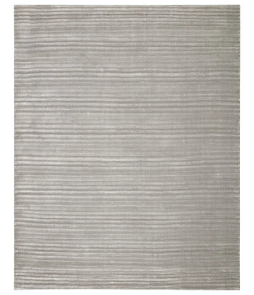 Jaipur Living Basis Handmade Solid Gray/ Silver Area Rug (10'X14')