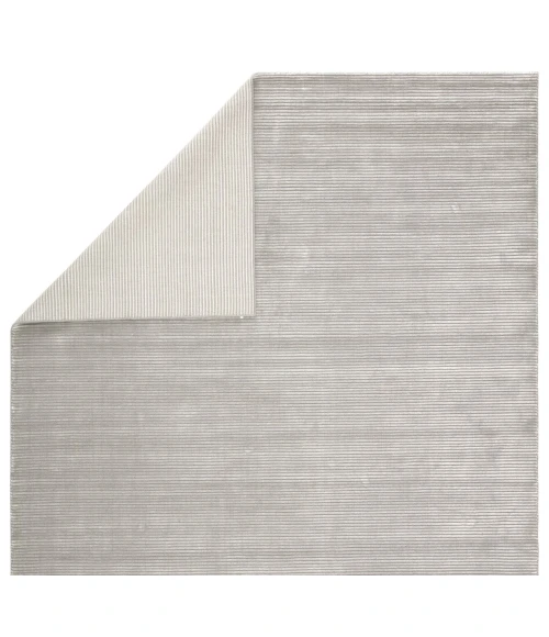 Jaipur Living Basis Handmade Solid Gray/ Silver Area Rug (10'X14')