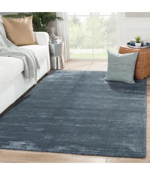 Jaipur Living Basis Handmade Solid Dark Blue Area Rug (8'X10')