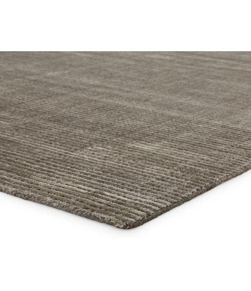 Jaipur Living Basis Handmade Solid Taupe Area Rug (8'X10')