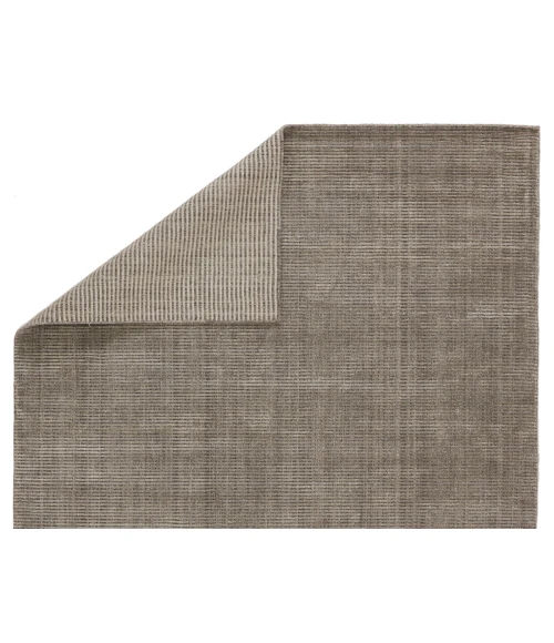 Jaipur Living Basis Handmade Solid Taupe Area Rug (8'X10')