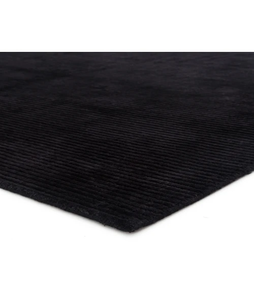 Jaipur Living Basis Handmade Solid Black Area Rug (9'X12')