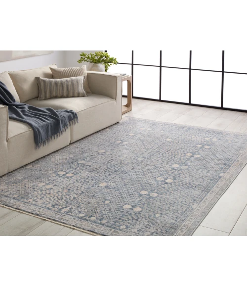 Jaipur Living Larkin Floral Blue/ Light Gray Area Rug 10'X14'