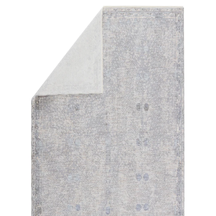 Jaipur Living Larkin Floral Light Gray/ Beige Runner Rug (3'X10')