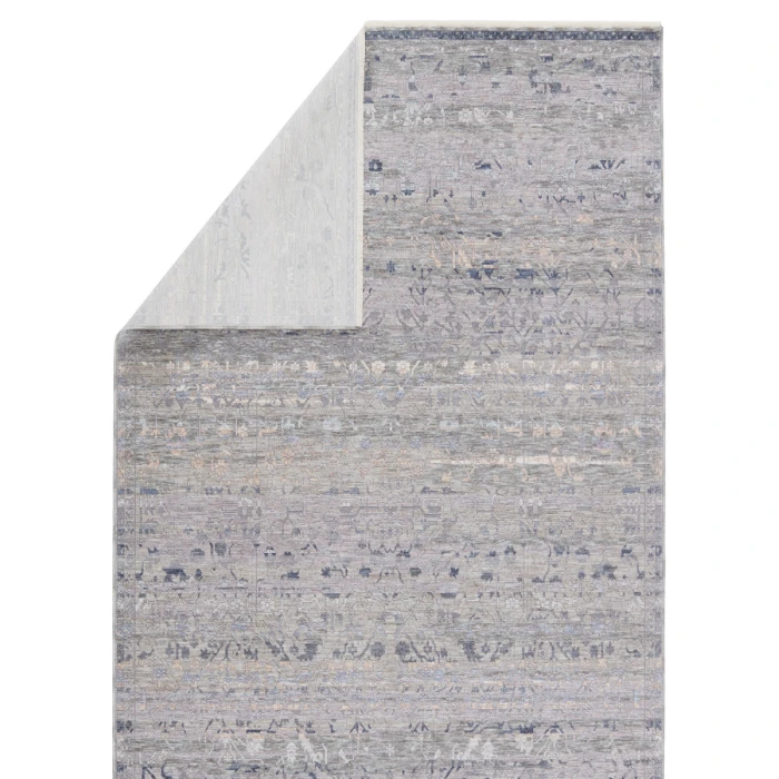 Jaipur Living Evolet Oriental Blue/ Gray Runner Rug (3'X10')