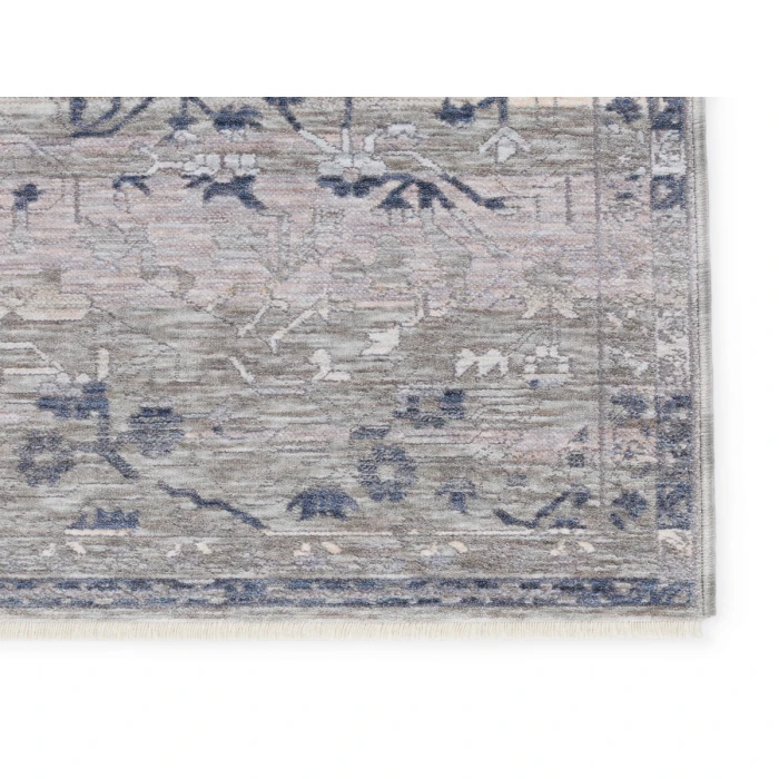 Jaipur Living Evolet Oriental Blue/ Gray Runner Rug (3'X10')