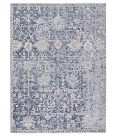 Jaipur Living Seraph Medallion Blue/ Gray Runner Rug (3'X10')