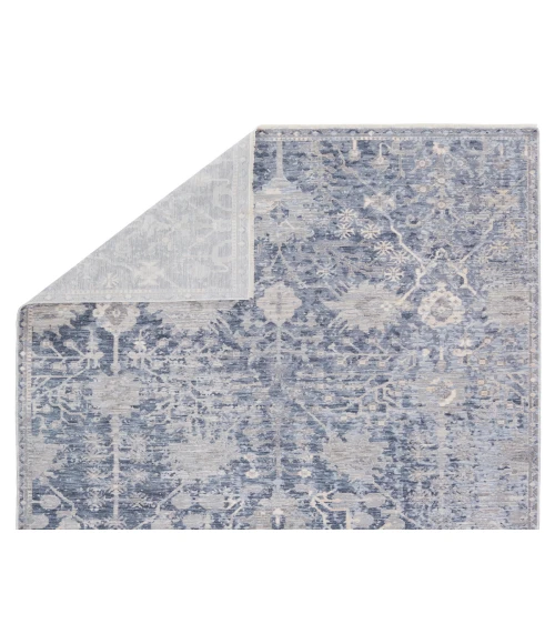 Jaipur Living Seraph Medallion Blue/ Gray Runner Rug (3'X10')