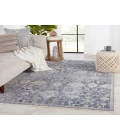 Jaipur Living Seraph Medallion Blue/ Gray Runner Rug (3'X10')