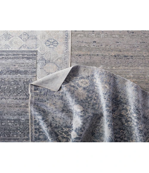 Jaipur Living Seraph Medallion Blue/ Gray Runner Rug (3'X10')