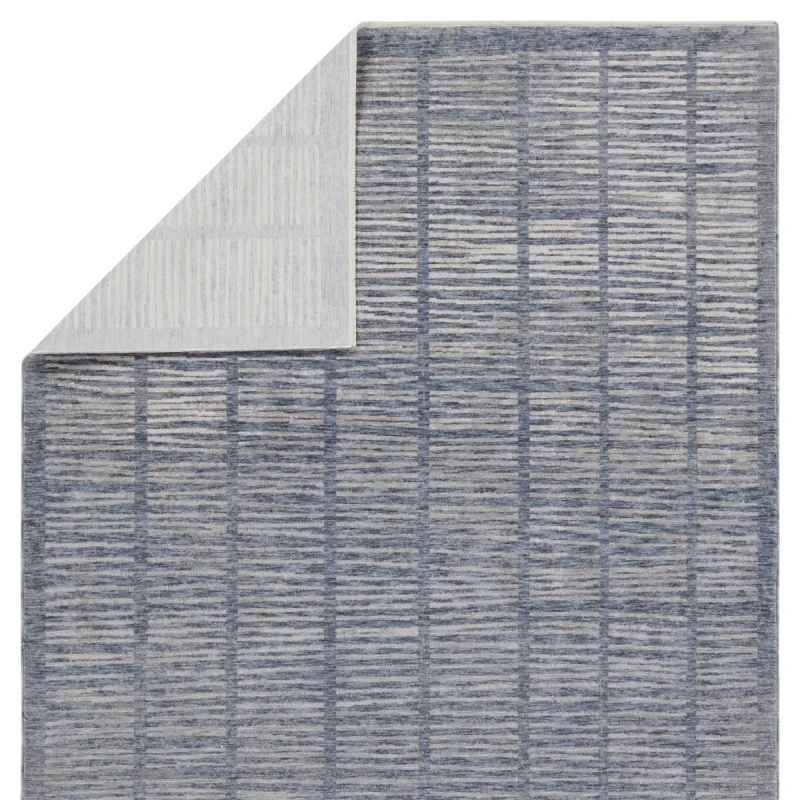 Jaipur Living Dounia Striped Blue/ Light Gray Area Rug 8'X10'