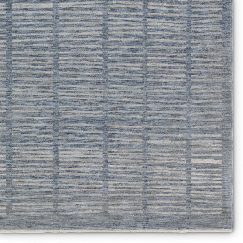 Jaipur Living Dounia Striped Blue/ Light Gray Area Rug 8'X10'