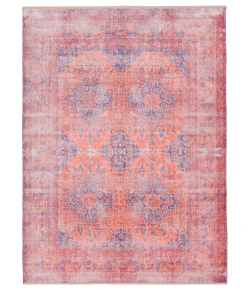 Jaipur Living Boheme Menowin BOH06 Orange/Blue 8 ft. 10 in. X 11 ft. 9 in. Rectangle Rug
