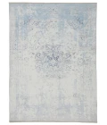 Jaipur Living Contessa Medallion Blue/ White Area Rug (7'10"X9'10")