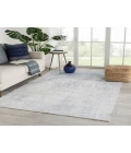 Jaipur Living Contessa Medallion Blue/ White Area Rug (7'10"X9'10")