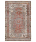 Jaipur Living Palazza Medallion Gray/ Orange Area Rug (4'X6')