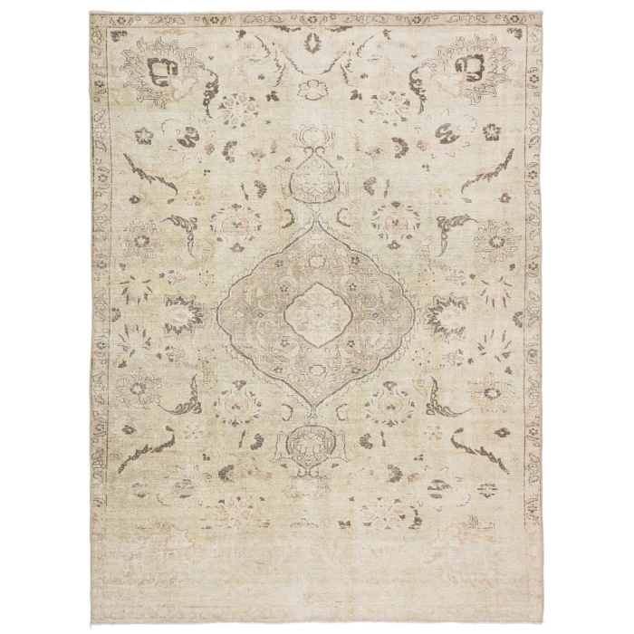 Jaipur Living Victoire Medallion Green/ Gray Area Rug (8'10"X11'9")