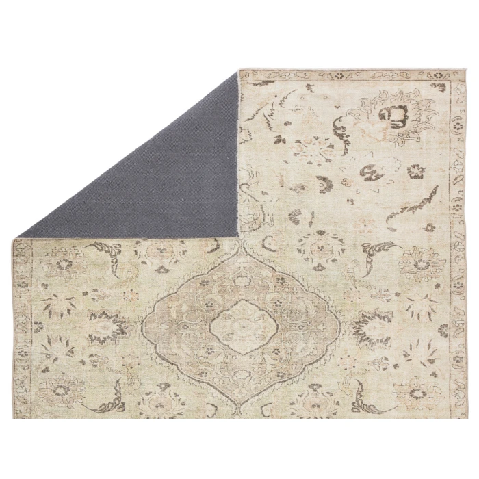 Jaipur Living Victoire Medallion Green/ Gray Area Rug (8'10"X11'9")